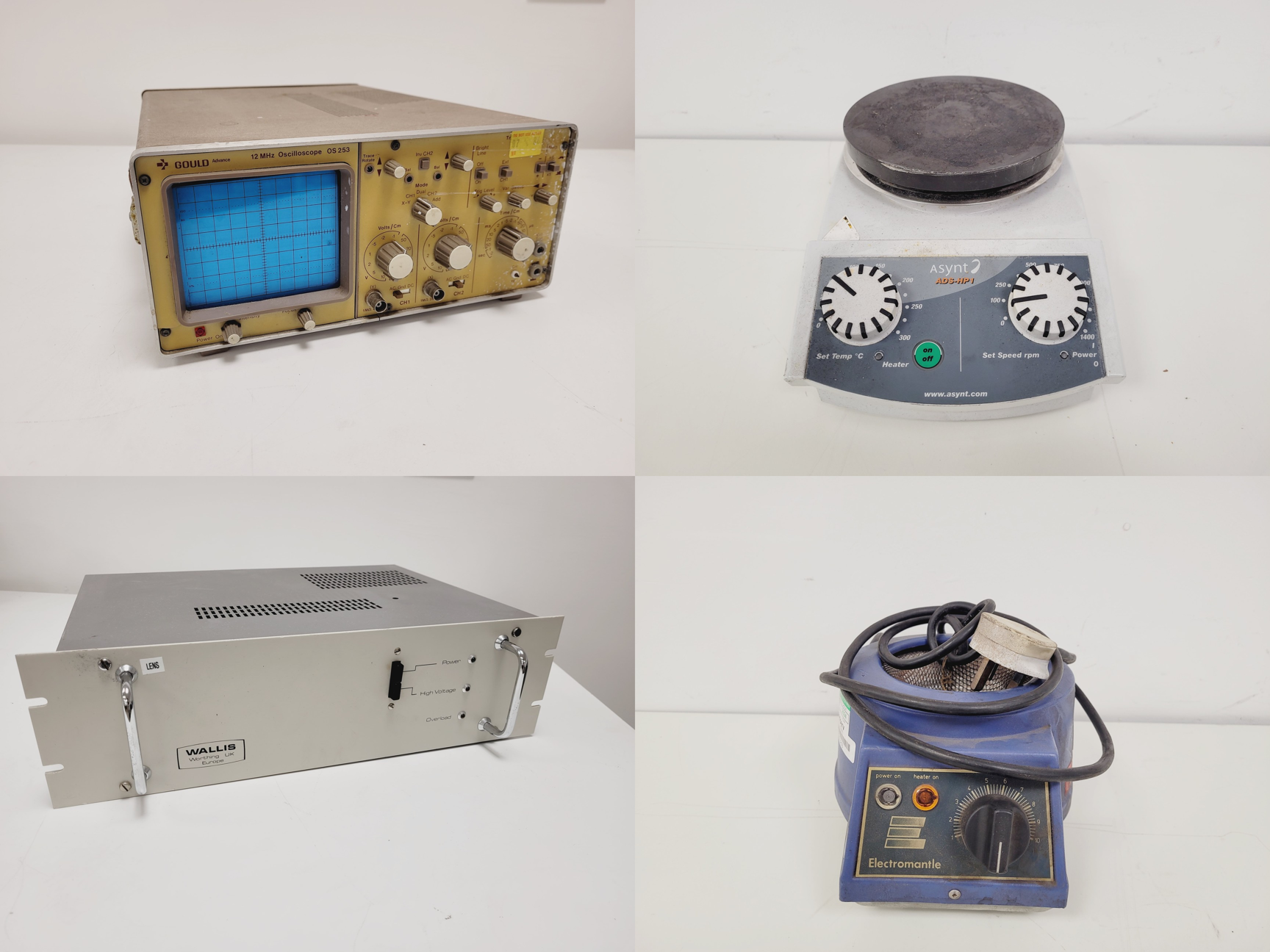 Image of Mixed Job Lot of Laboratory Equipment - Zenith, ORIEL, Pfeiffer, HP