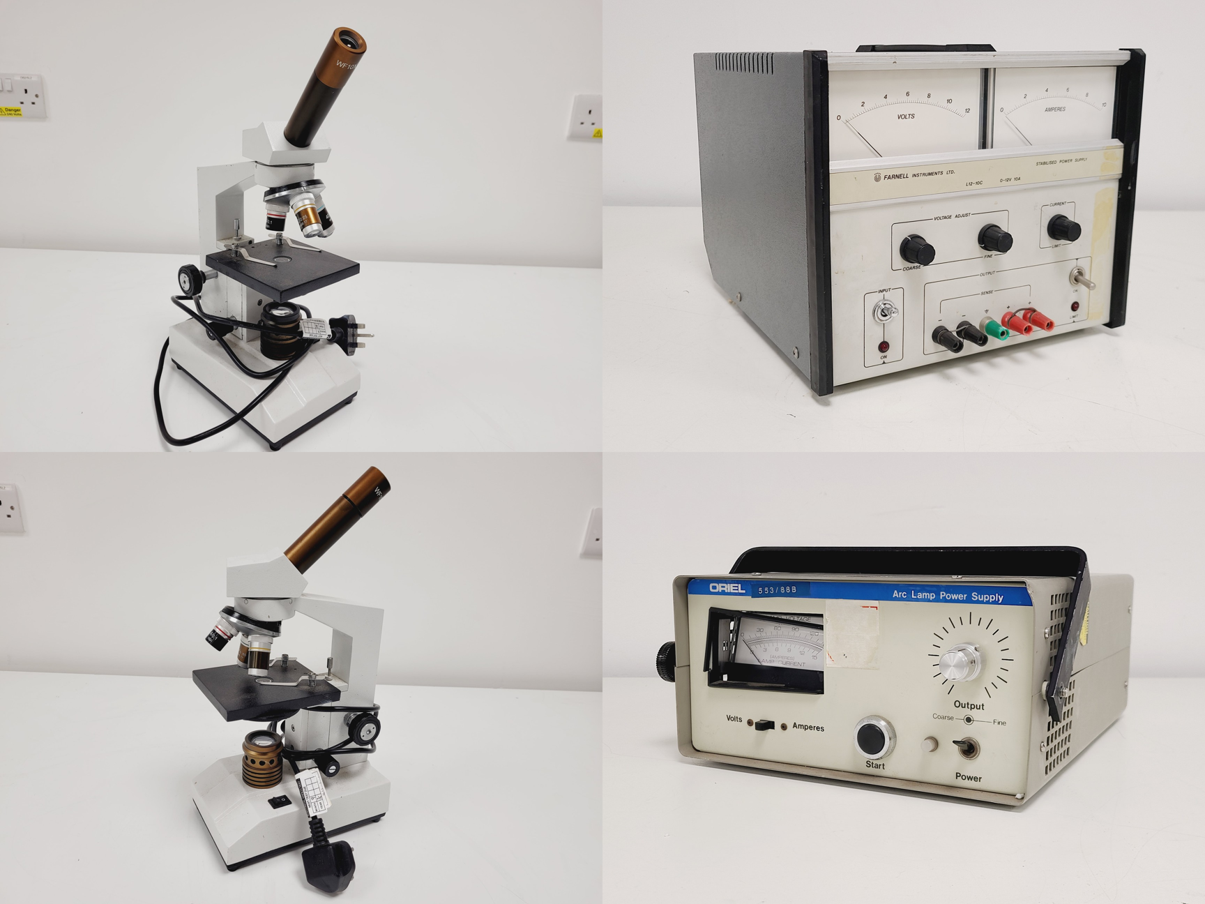 Image of Mixed Job Lot of Laboratory Equipment - Zenith, ORIEL, Pfeiffer, HP