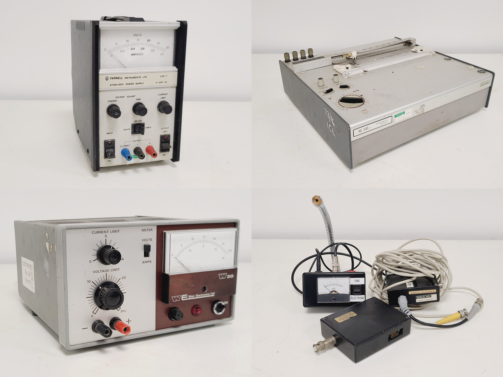 Image of Mixed Job Lot of Laboratory Equipment - Zenith, ORIEL, Pfeiffer, HP