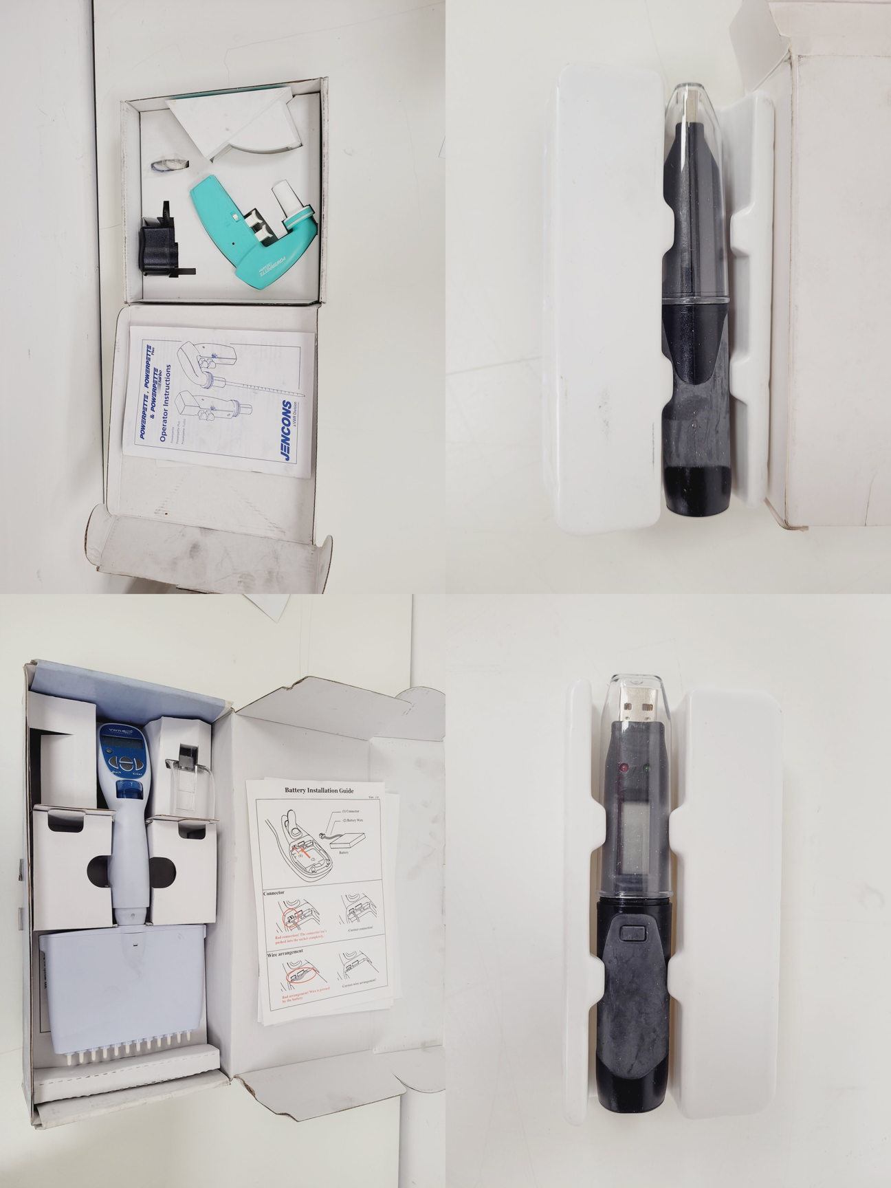 Image of Mixed Job Lot of Laboratory Equipment - Zenith, ORIEL, Pfeiffer, HP