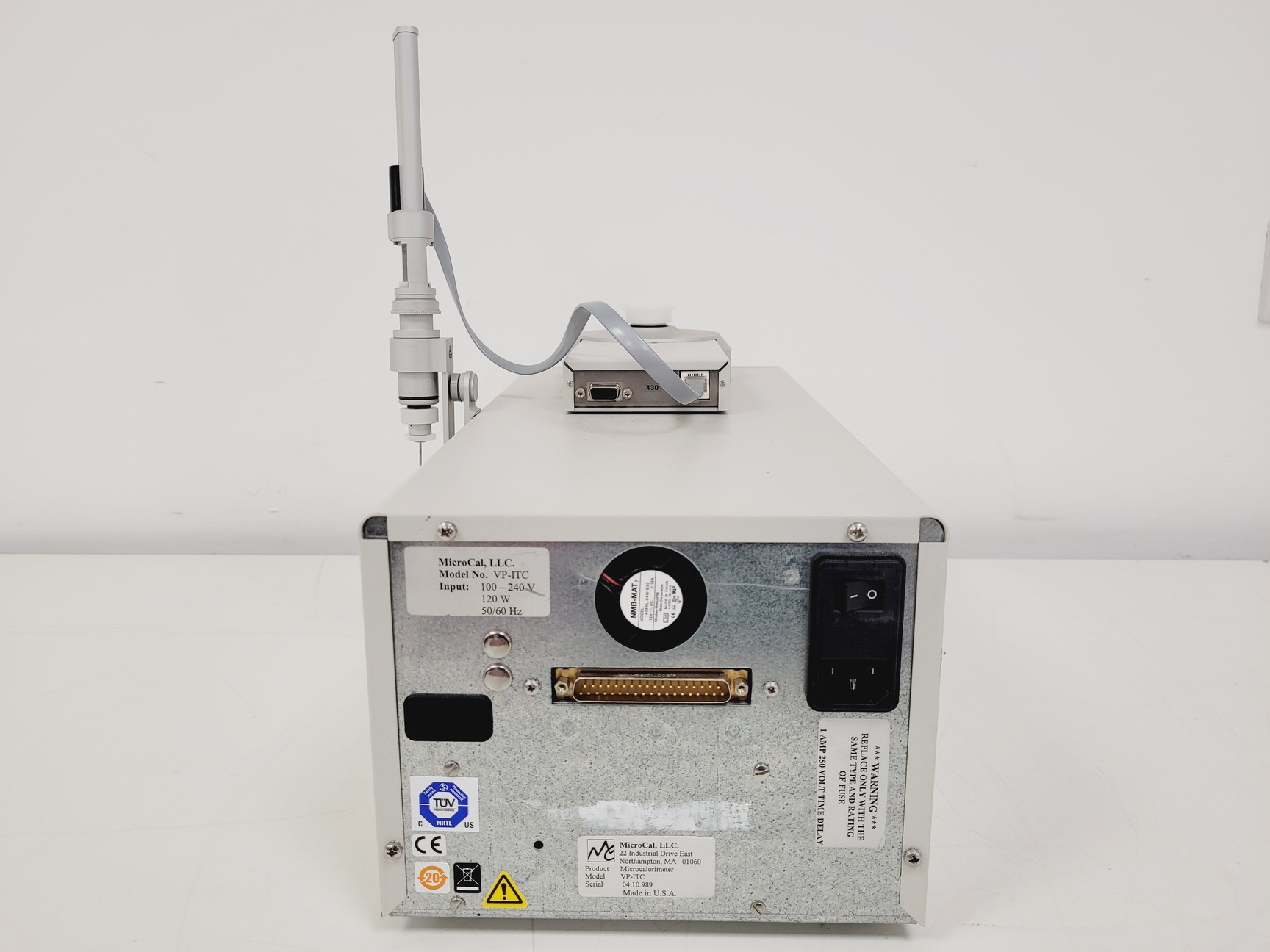 Image of MicroCal VP-ITC MicroCalorimeter System W/ThermoVac and PC Lab