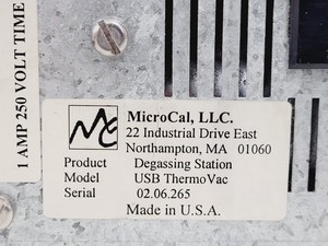 Thumbnail image of MicroCal VP-ITC MicroCalorimeter System W/ThermoVac and PC Lab