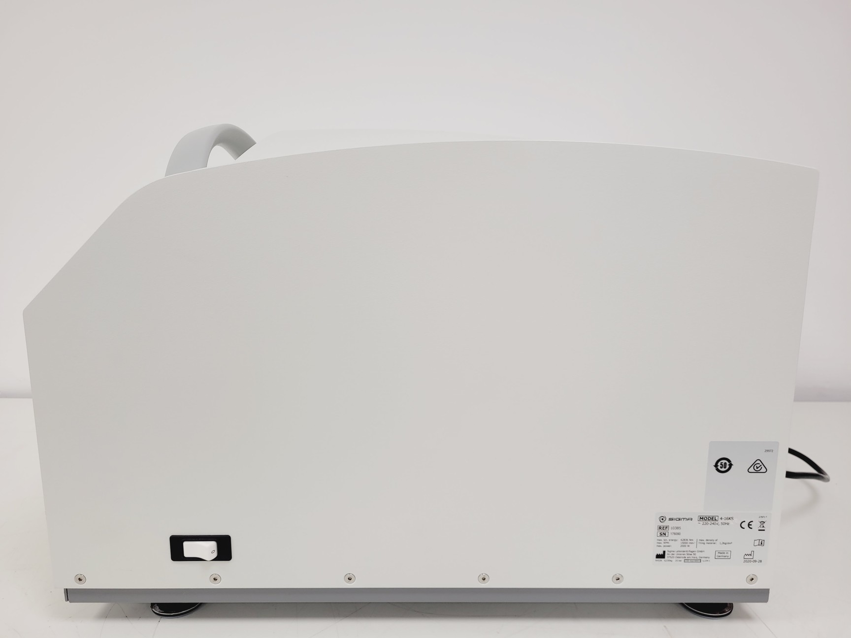 Image of Sigma 4-16KS Benchtop Centrifuge