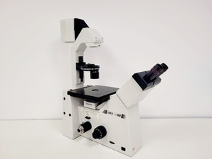 Image of Leica 090-132.103 Inverted Microscope w/ 4 x Objectives 2.5/4/10/20x Lab
