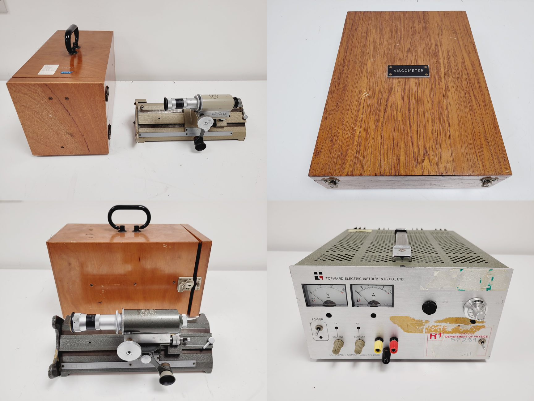 Image of Mixed Job Lot of Laboratory Equipment - Kodak, Vickers, Phillip, Olympus 