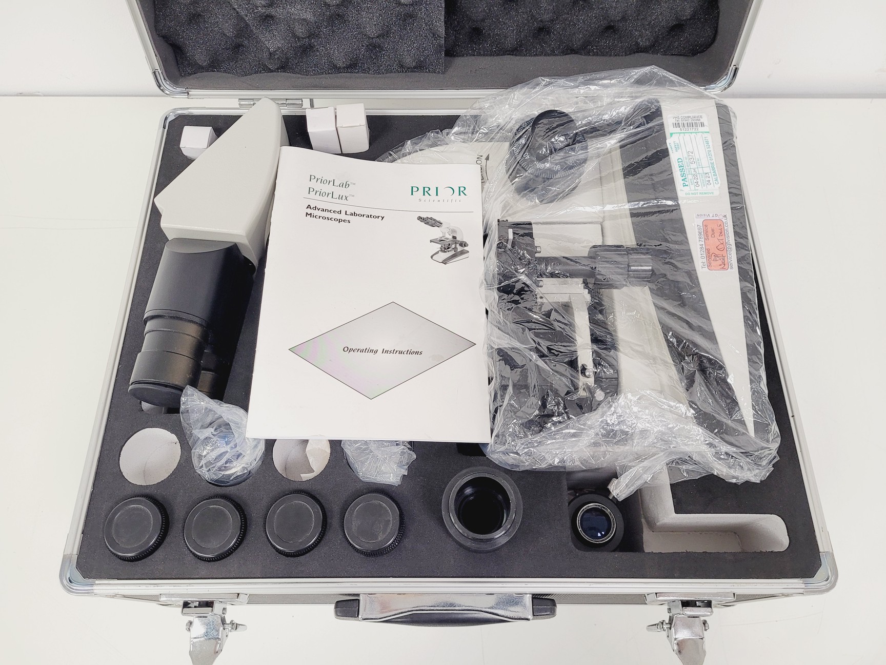 Image of Prior PX033 Compound Microscope W/ PaxCam EDU Lab