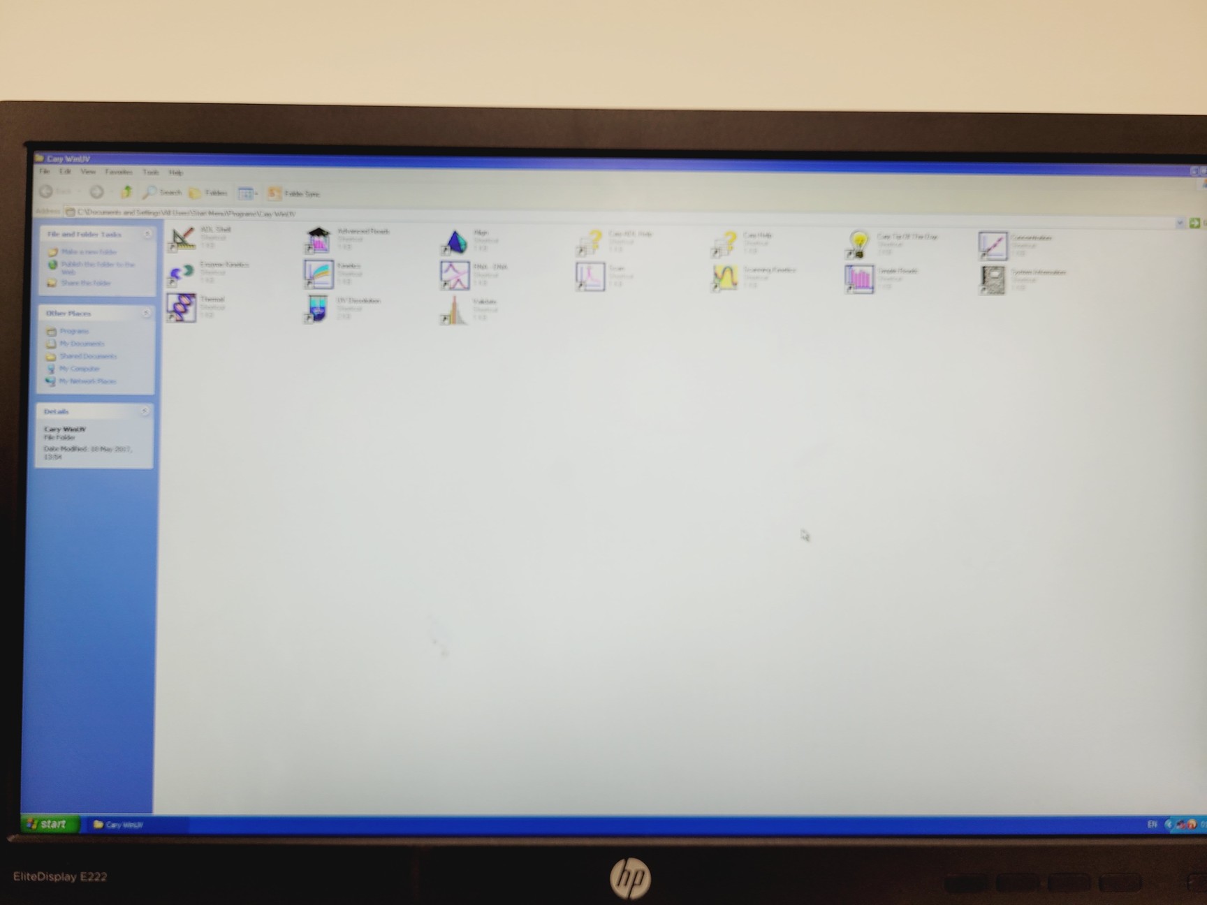 Image of Varian Bio 50 UV Visible Spectrophotometer w/ PC and software