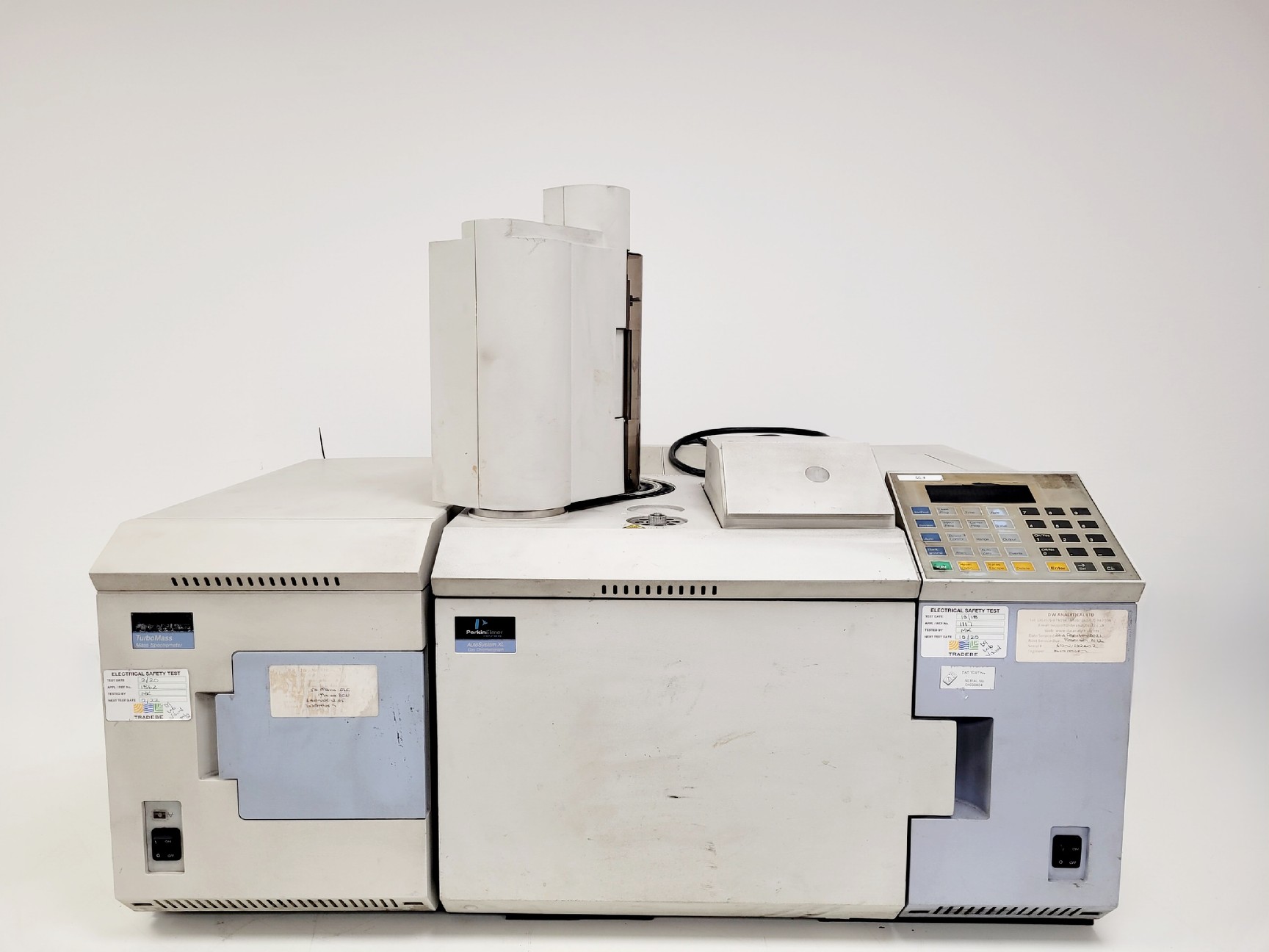 Image of Perkin Elmer AutoSystem XL Gas Chromatograph w/ TurboMass Mass Spectrometer