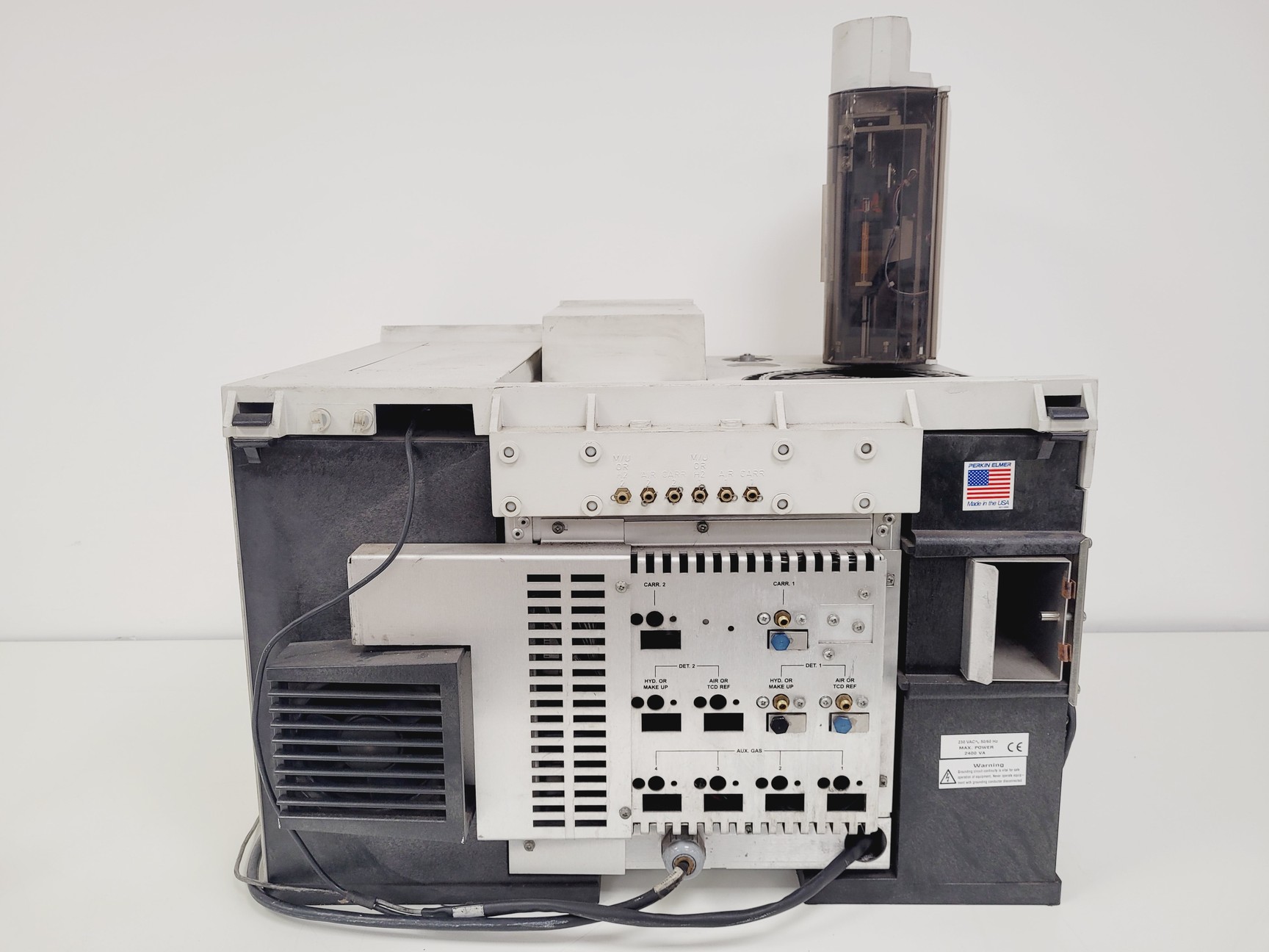 Image of Perkin Elmer AutoSystem XL Gas Chromatograph w/ TurboMass Mass Spectrometer