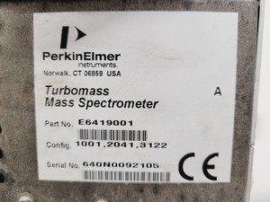 Thumbnail image of Perkin Elmer AutoSystem XL Gas Chromatograph w/ TurboMass Mass Spectrometer