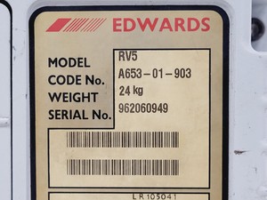 Thumbnail image of Edwards RV5 Vacuum Pump 