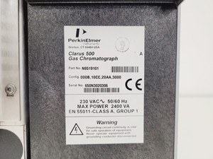 Thumbnail image of Perkin Elmer Clarus 500 Gas Chromatograph Lab