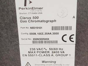 Thumbnail image of Perkin Elmer Clarus 500 Gas Chromatograph