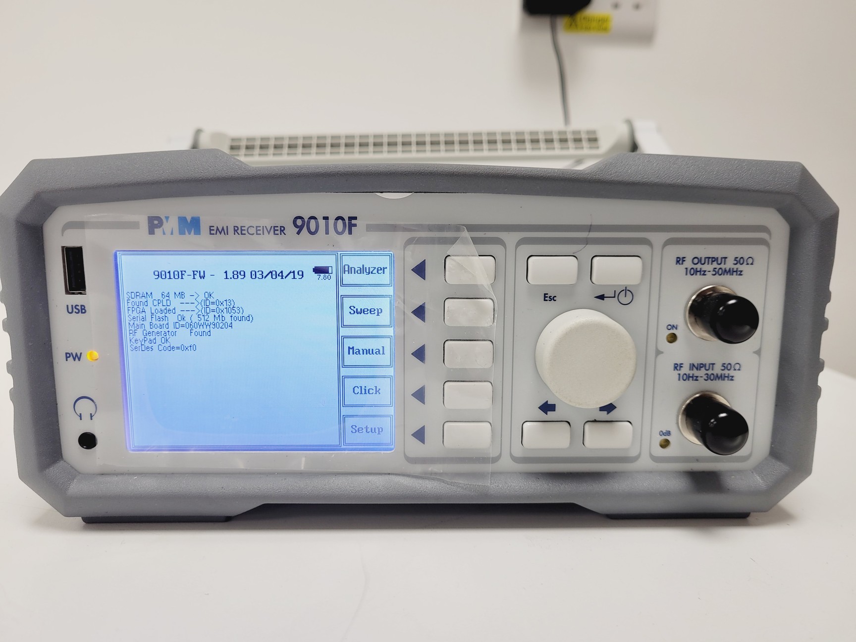 Image of PMM 9010F Fast EMI Receiver & Analyzer 10 Hz – 18 GHz