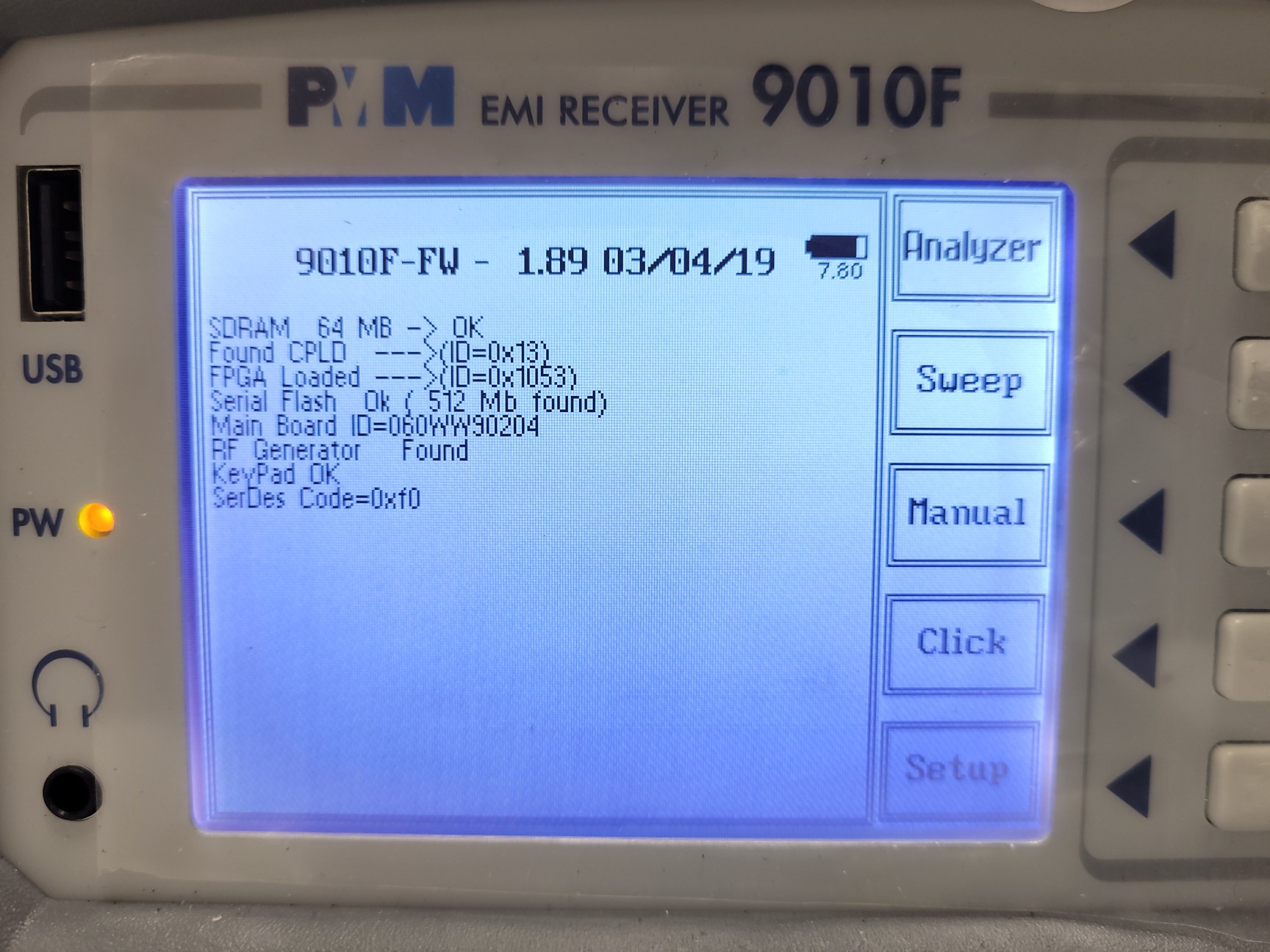 Image of PMM 9010F Fast EMI Receiver & Analyzer 10 Hz – 18 GHz