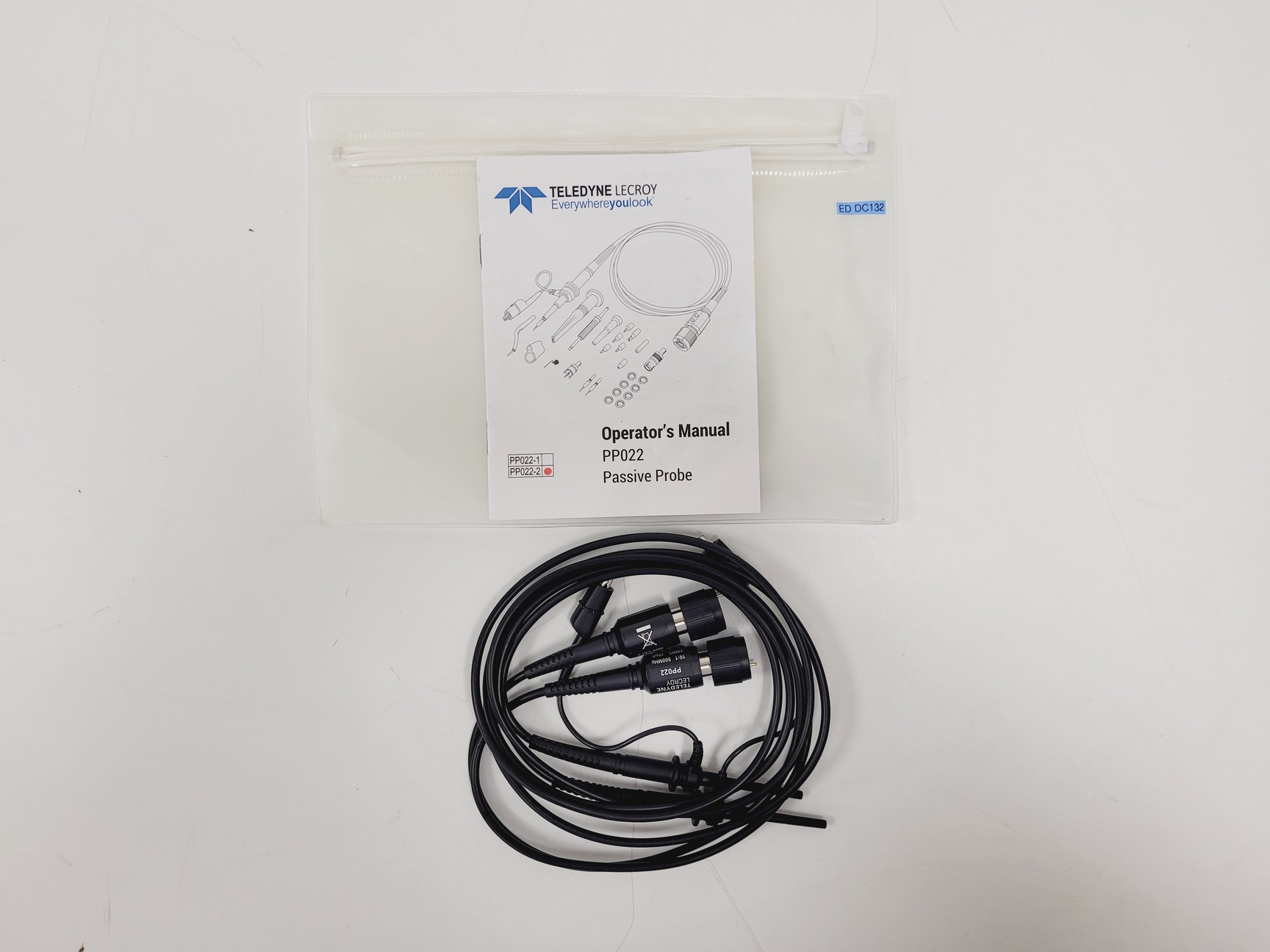 Image of Teledyne Lecroy Wave Runner 640Zi, 4GHz Oscilloscope 40GS w/ PP022-1 & PP022-2 