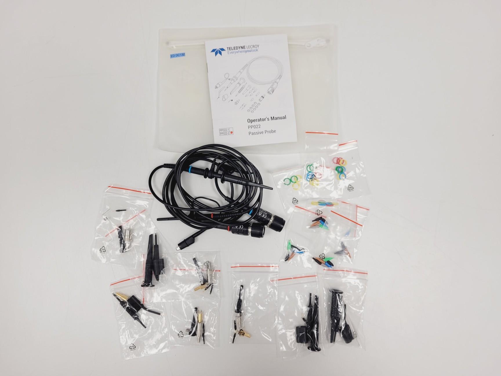 Image of Teledyne Lecroy Wave Runner 640Zi, 4GHz Oscilloscope 40GS w/ PP022-1 & PP022-2