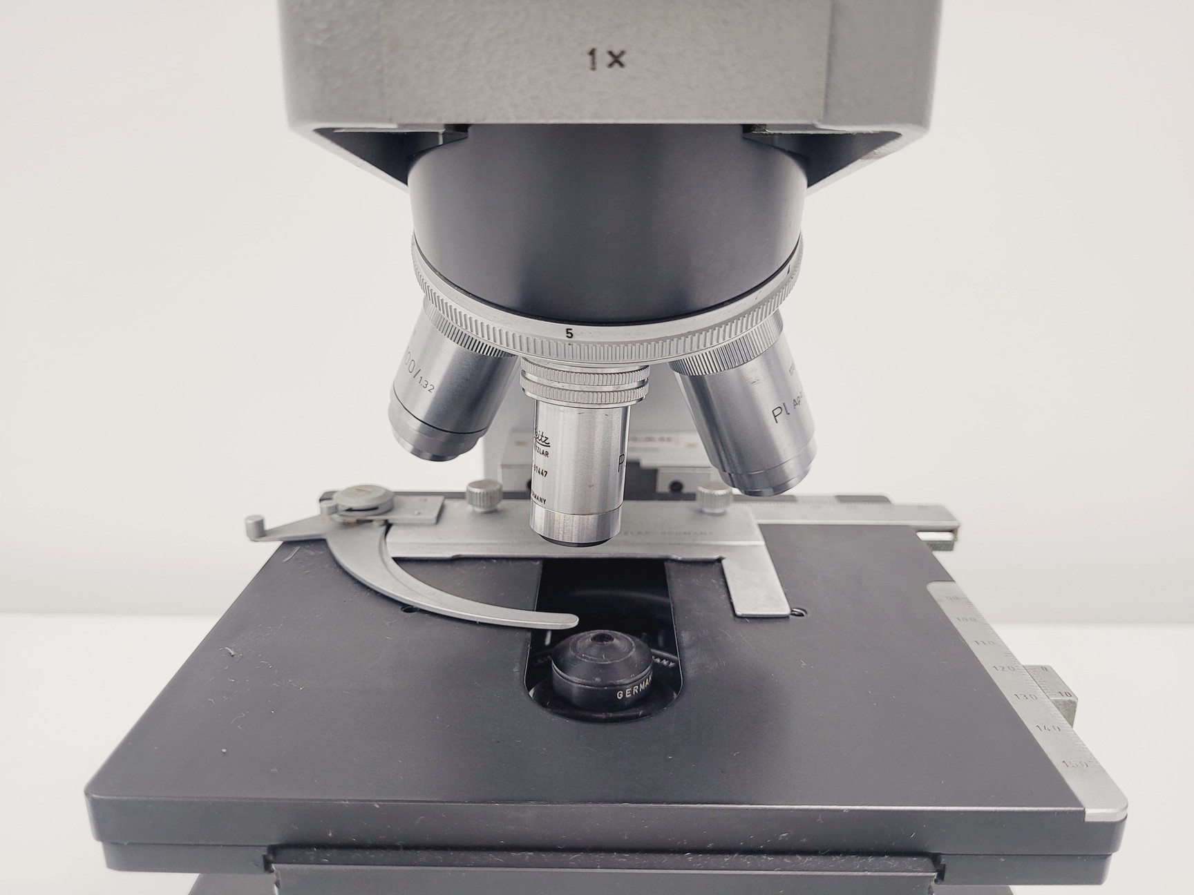 Image of Leitz Wetzlar Orthoplan Compound Microscope