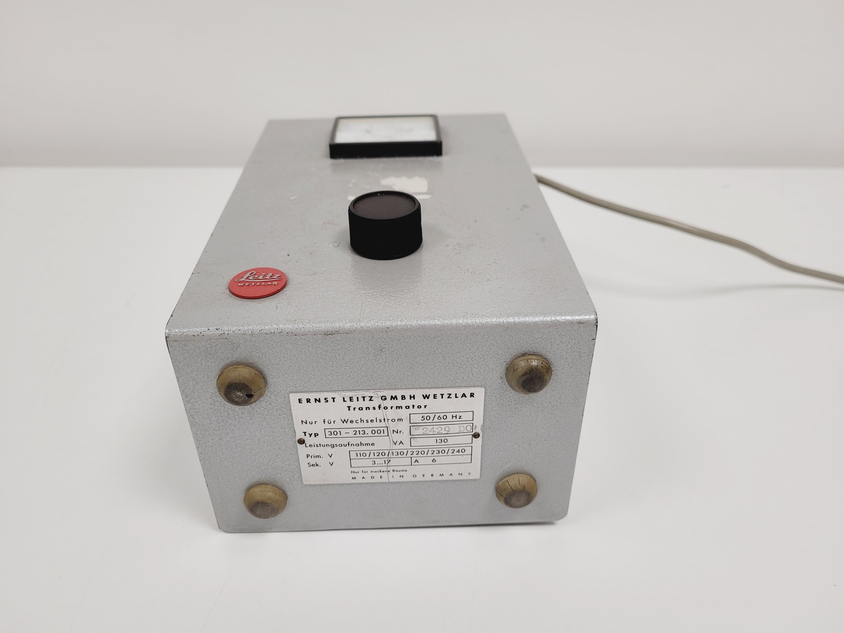 Image of Leitz Wetzlar Orthoplan Compound Microscope