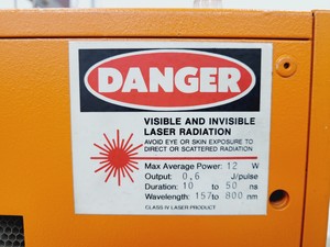 Thumbnail image of Lambda Physik Lasertechnik Compex 102 Class 4 Laser 12w Wavelength 157-800 nm