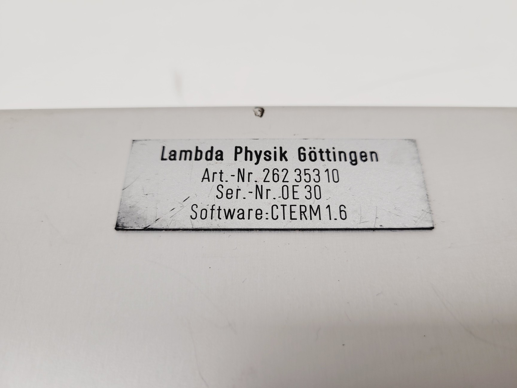 Image of Lambda Physik Lasertechnik Compex 102 Class 4 Laser 12w Wavelength 157-800 nm