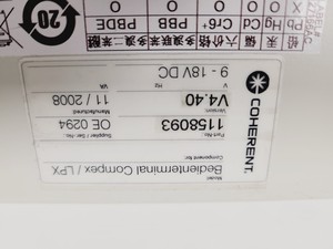 Thumbnail image of Coherent Compex Pro 102 F 16 A Laser System 