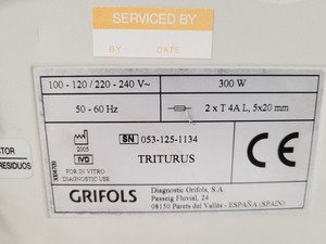 Thumbnail image of Grifols Triturus Fully Automated EIA System Lab