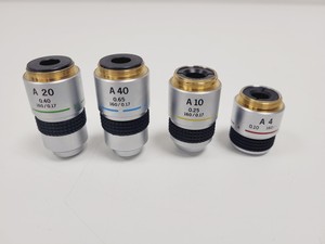 Thumbnail image of Olympus CH-2 Compound Microscope with 4 x Objectives 4 10 20 40x Lab