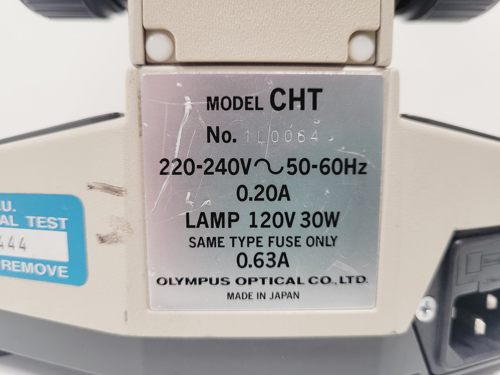 Image of Olympus CH-2 Compound Microscope with 4 x Objectives 4 10 20 40x Lab