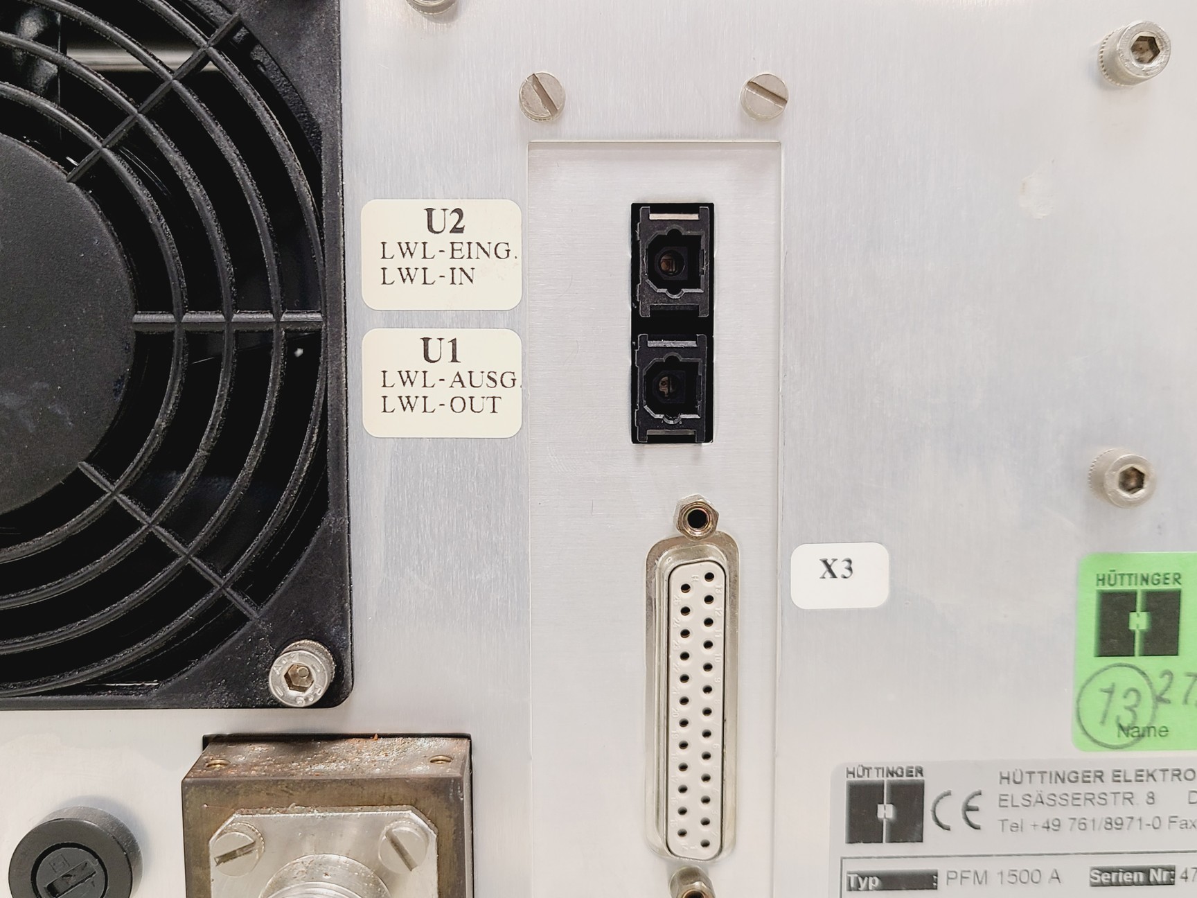 Image of RF System w/ Hüttinger PFG 600 and PFM 1500A + SVT Associates RF Plasma Source