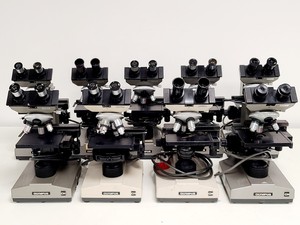 Thumbnail image of 9 x Olympus CH Microscopes Job Lot Lab