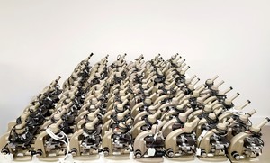 Thumbnail image of 86 x Vickers Instruments M14/2 Monocular Compound Microscopes Job Lot Lab