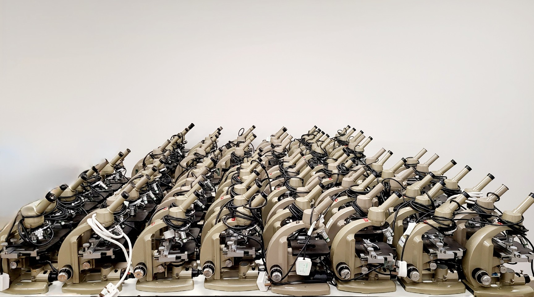 Image of 86 x Vickers Instruments M14/2 Monocular Compound Microscopes Job Lot Lab