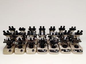 Thumbnail image of 14 x Vickers Instruments Binocular Microscope 877813 Job Lot Lab