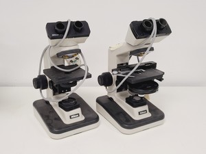 Thumbnail image of 13 x Varied Microscopes Nikon,Olympus,Leitz,Kyowa,Prior,Carl Zeiss Job Lot Lab