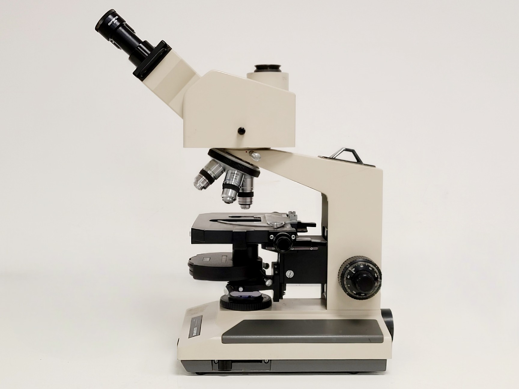 Image of Olympus BH-2 Compound Microscope w/ 5x Objectives DPlan SPlan A10PL Lab