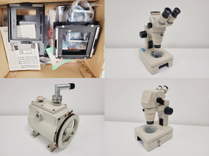 Thumbnail image of Job Lot of Mixed Benchtop Lab Equipment - Mamiya, Olympus, Prior, Leitz, Buchi