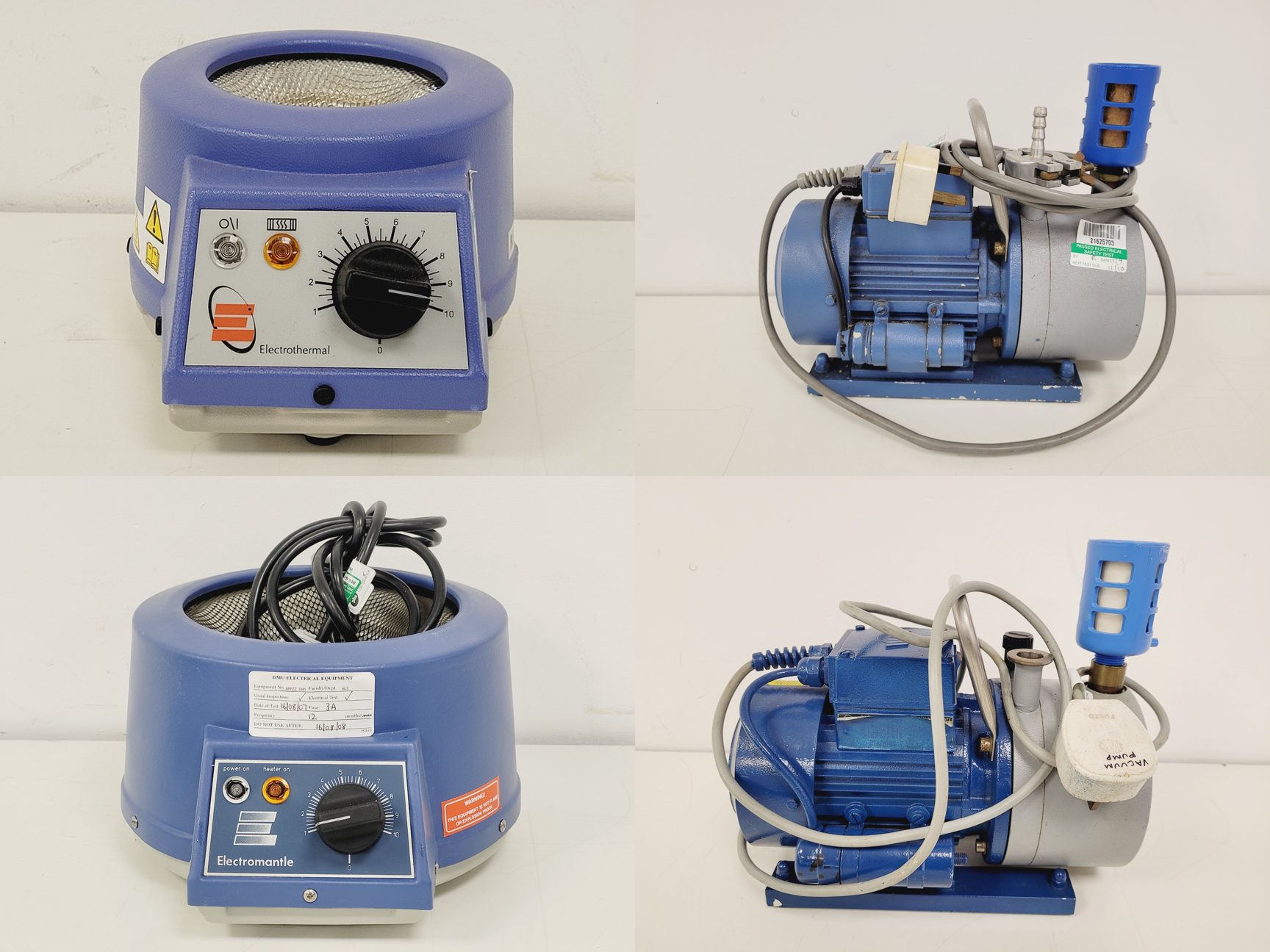 Image of Job Lot of Mixed Benchtop Lab Equipment - Mamiya, Olympus, Prior, Leitz, Buchi