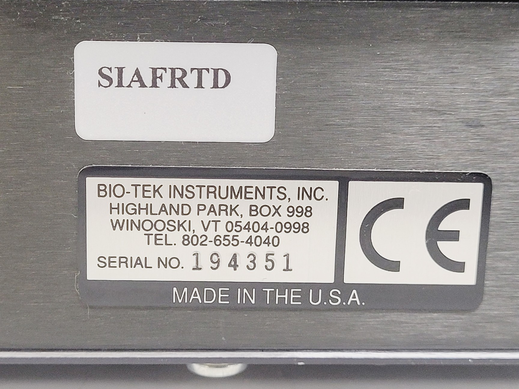 Image of BioTek Synergy HT Microplate Reader