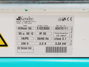 Thumbnail image of Kendro Heareus HERAcell 150 Floor Standing Incubator