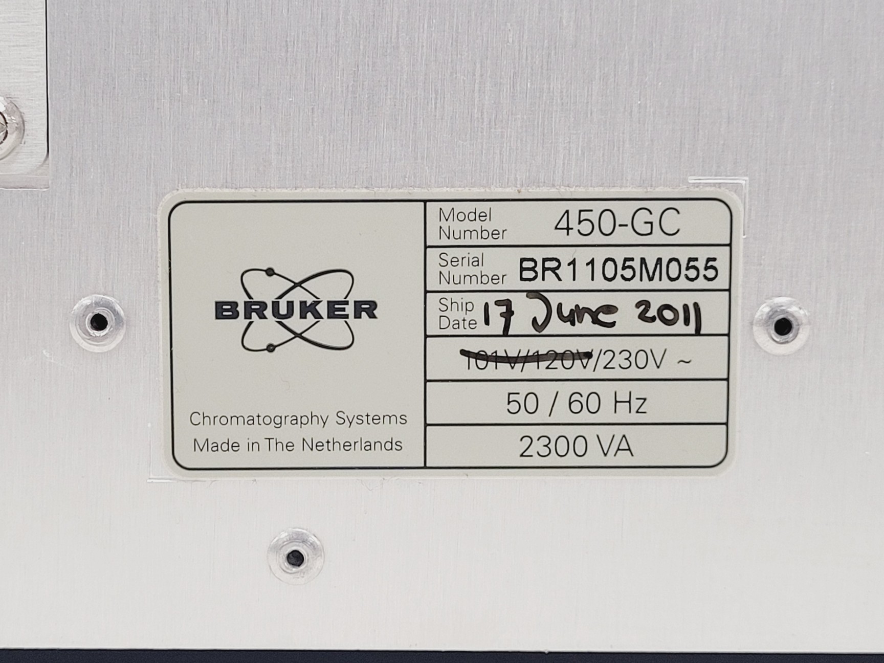 Image of Bruker 450-GC Gas Chromatograph W/CP-8400 Auto Sampler 300-MS Mass Spectrometer