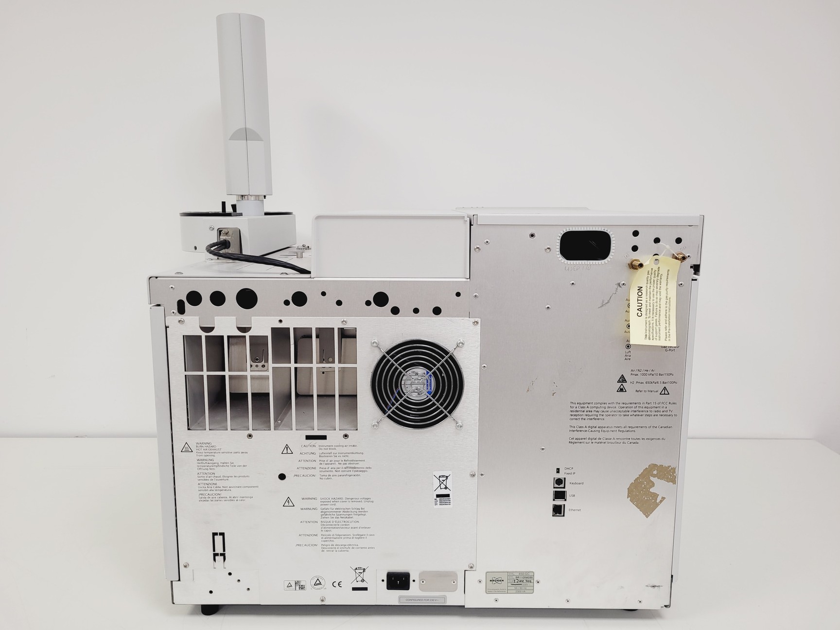 Image of Bruker 450-GC Gas Chromatograph W/CP-8400 Auto Sampler 300-MS Mass Spectrometer