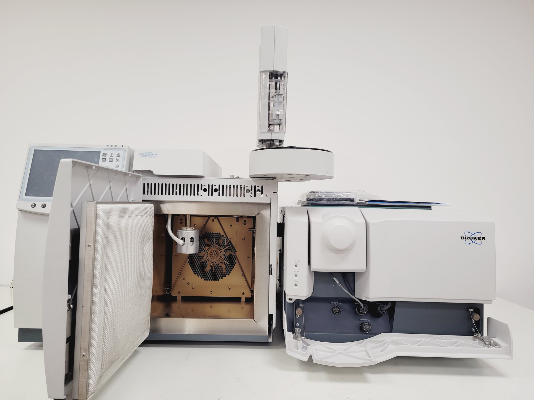 Image of Bruker 450-GC Gas Chromatograph W/CP-8400 Auto Sampler 300-MS Mass Spectrometer