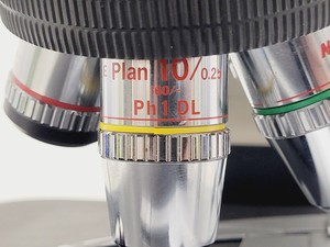 Thumbnail image of Nikon Labophot-2 Trinocular Compound Microscope W/ 4 x Objectives