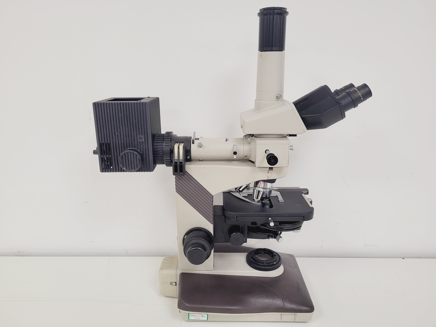 Image of Nikon Labophot-2 Trinocular Compound Microscope W/ 4 x Objectives