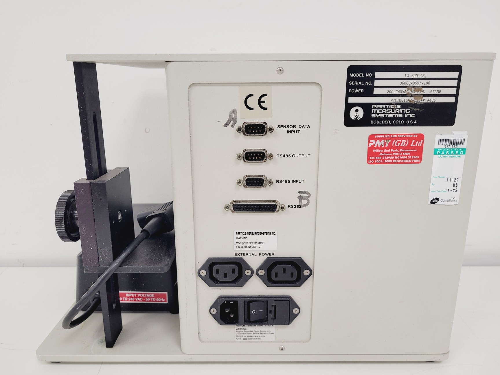Image of Particle Measuring Systems Model LS-200 Liquid Sampler