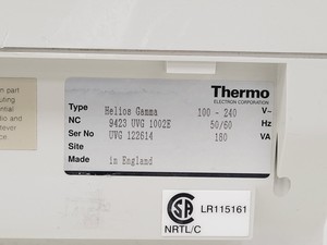 Thumbnail image of Thermo Helios Gamma UV-Vis Spectrophotometer