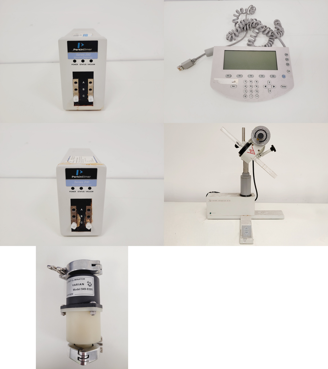 Image of Job Lot of Mixed Benchtop Lab Equipment - HP, Waters, Shimadzu, MSE, Varian 