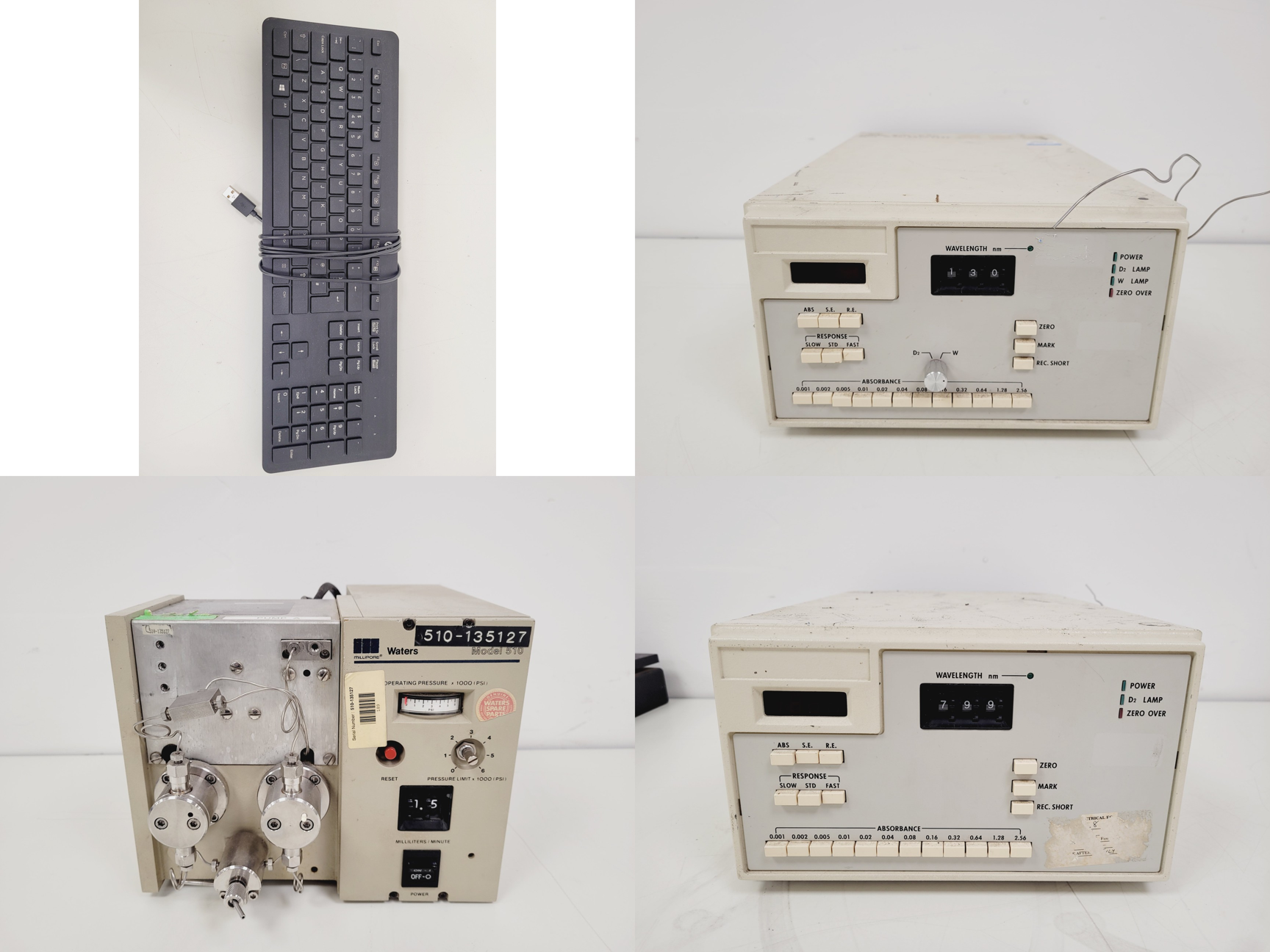 Image of Job Lot of Mixed Benchtop Lab Equipment - HP, Waters, Shimadzu, MSE, Varian 