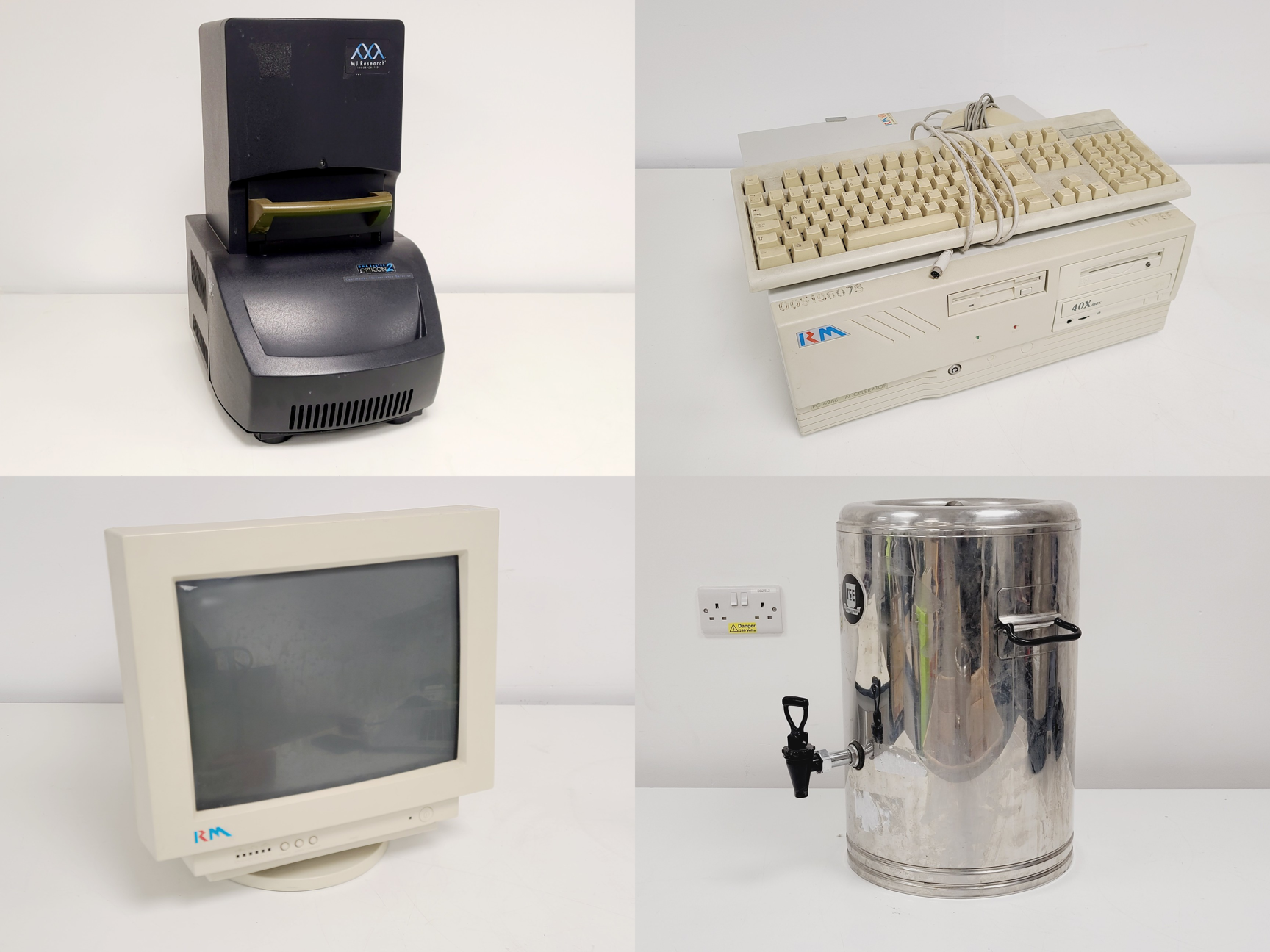 Image of Job Lot of Mixed Benchtop Lab Equipment - HP, Waters, Shimadzu, MSE, Varian 